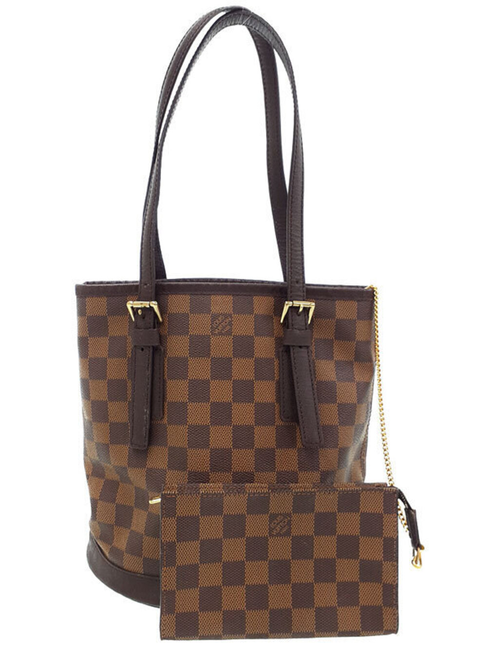Louis Vuitton Damier Mare Bucket Shoulder Bag